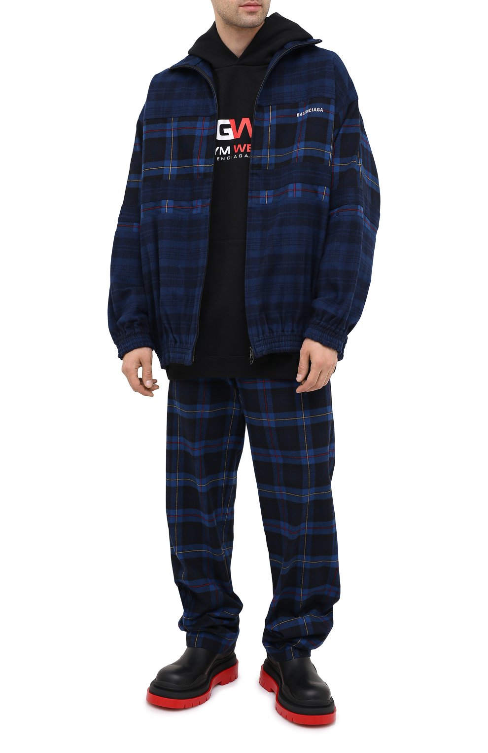 Хлопковые брюки BALENCIAGA, арт. 608972/TIM19, фото 2