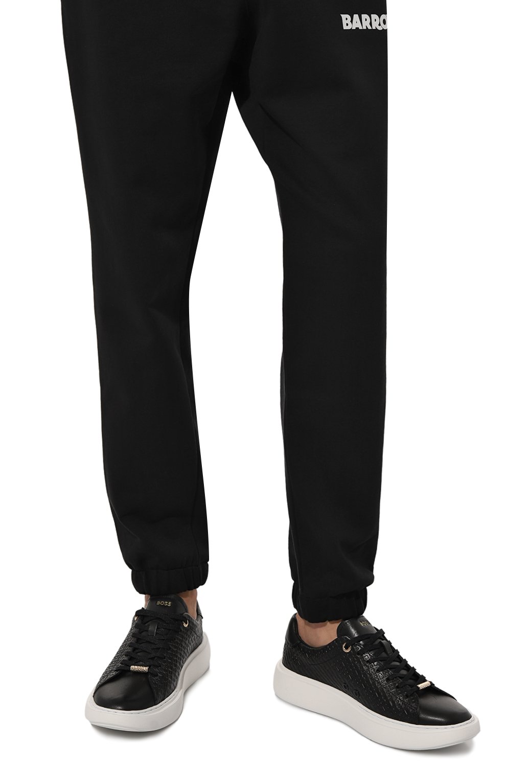 Кожаные кеды cupsole BOSS, арт. 50513433, фото 3