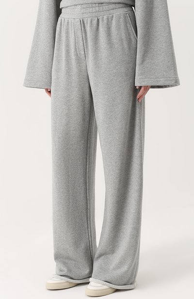 Расклешенный хлопковые брюки ALEXANDERWANG.T, арт. 4C274003A4, фото 3