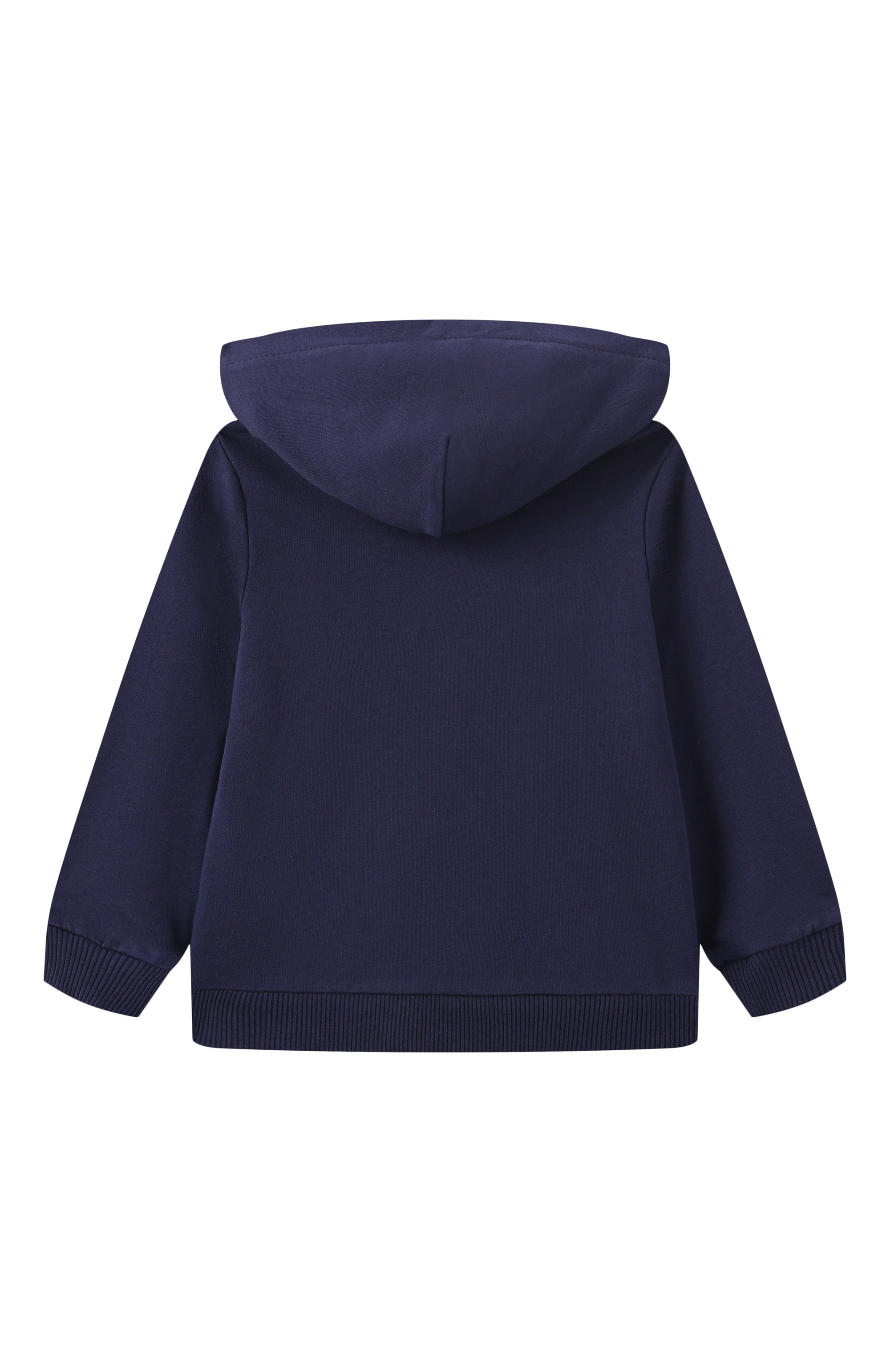 Комплект из толстовки и брюк MOSCHINO темно-синего цвета по цене 19750 руб., арт. MMK04R/LCA19, фото 3 Комплект из толстовки и брюк MOSCHINO, арт. MMK04R/LCA19, фото 3