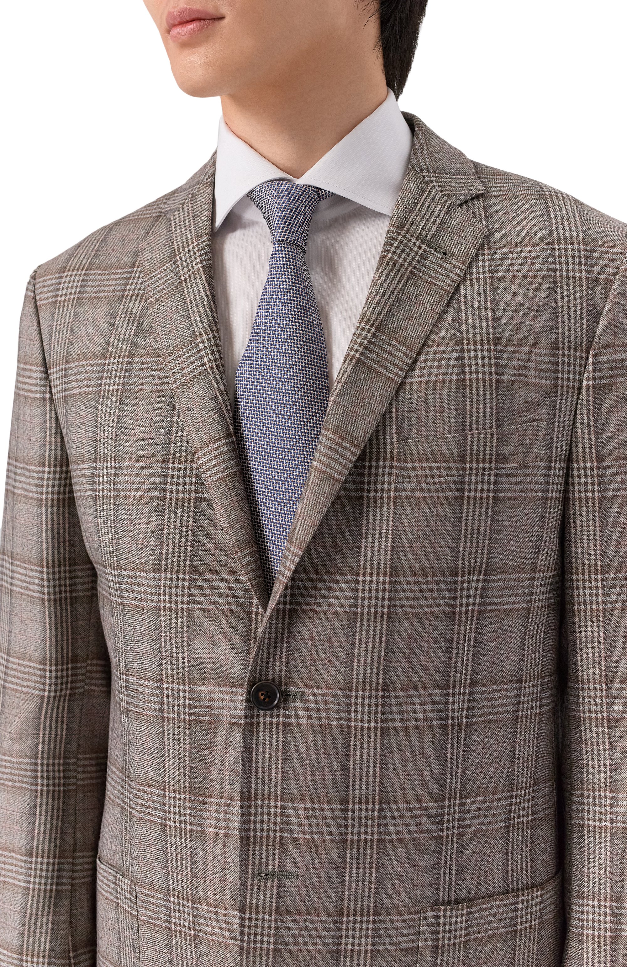 Галстук из хлопка и шелка VAN LAACK, арт. VL-LUIS-EL/K04361, фото 2