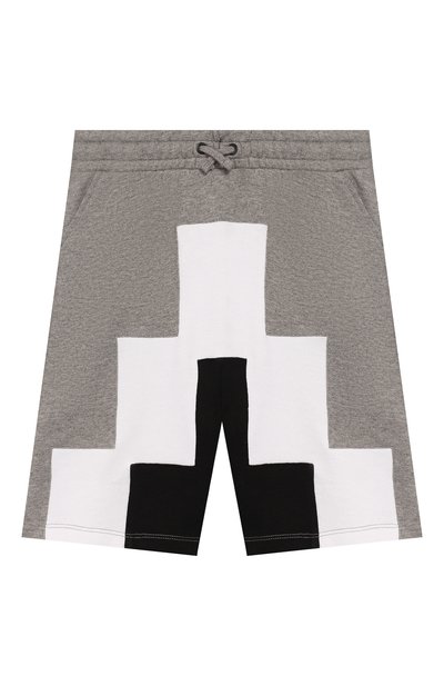 Хлопковые шорты MARCELO BURLON KIDS OF MILAN, арт. 20E/B/MB/3211/0021/2-6Y, фото 1