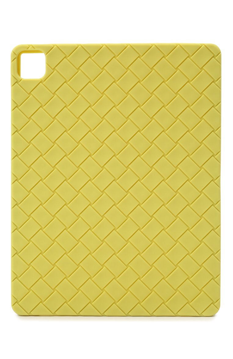 Чехол для ipad pro BOTTEGA VENETA салатового цвета, арт. 670187/V0EY0 | Фото 1 (Материал: Пластик; Региональные ограничения белый список (Axapta Mercury): Не проставлено; Нос: Не проставлено)