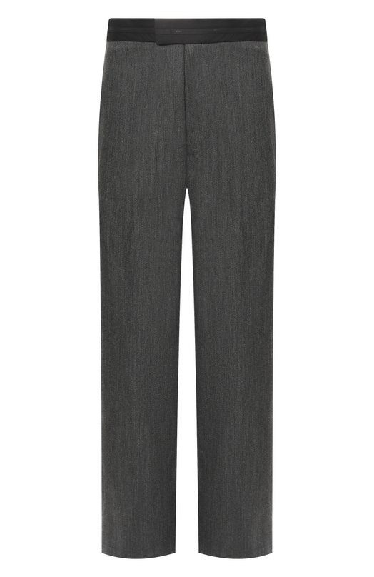 Шерстяные брюки MSGM 3940MP13/257506 Серый 3940MP13/257506