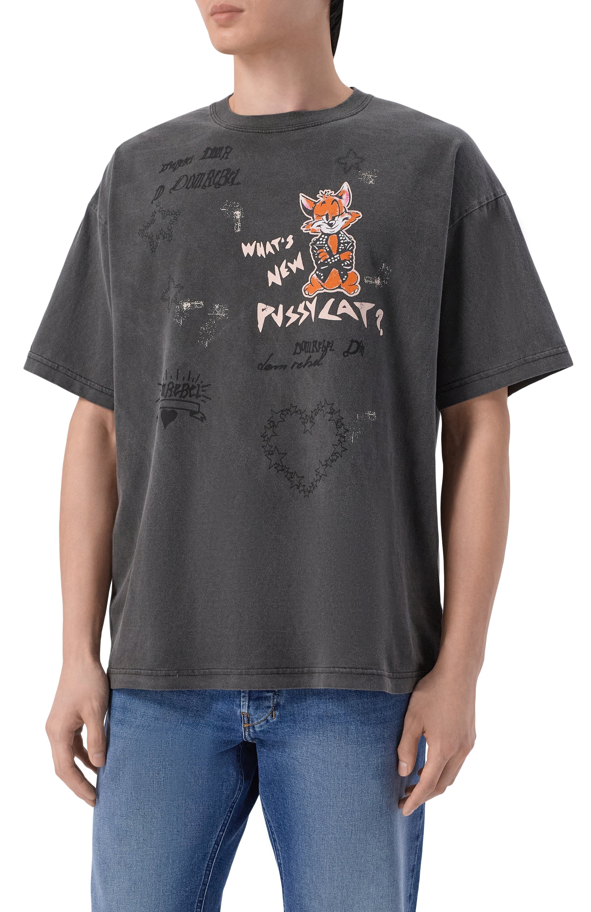 Хлопковая футболка DOMREBEL, арт. M WHATS NEW/T-SHIRT, фото 3