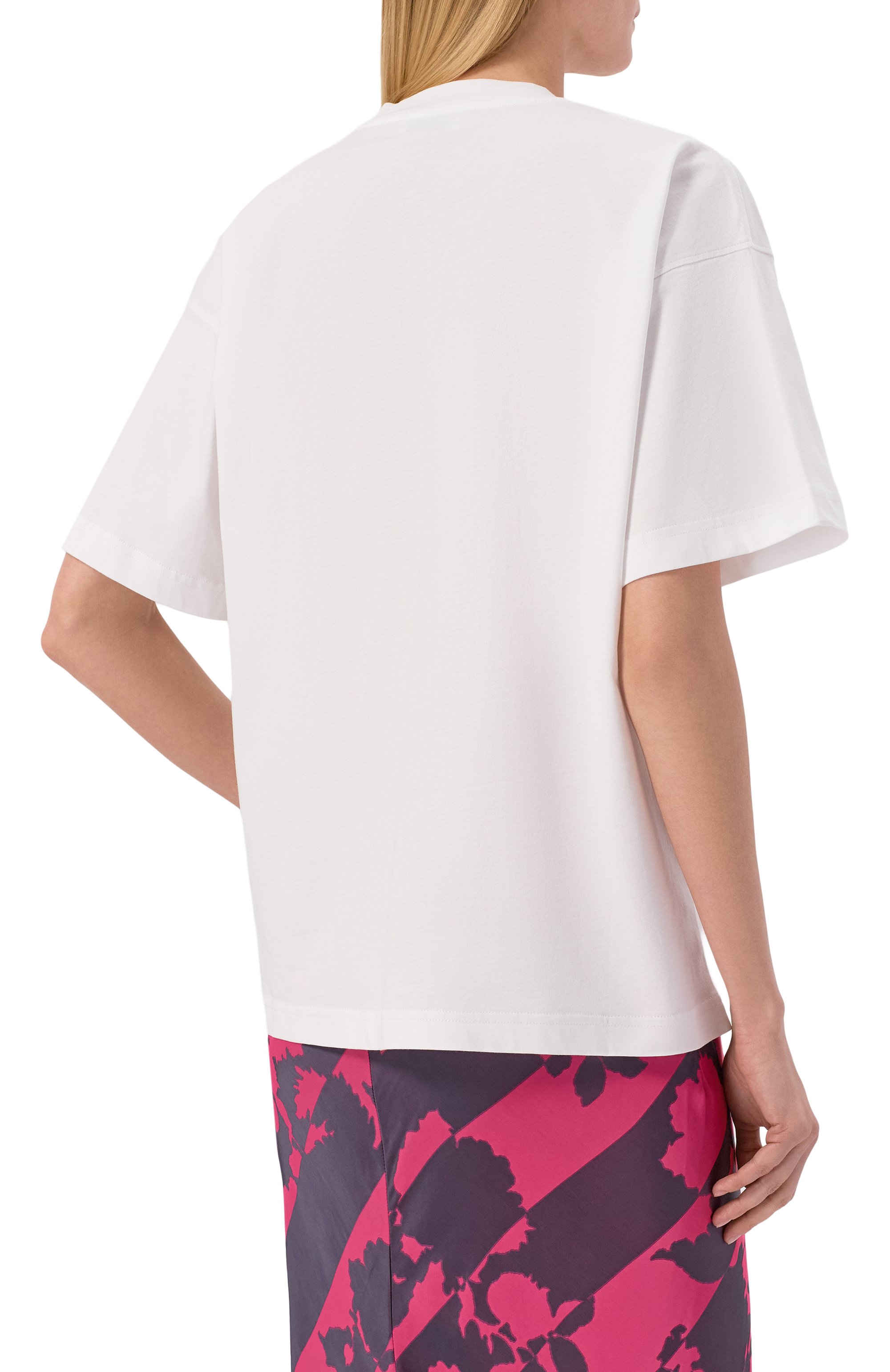 Хлопковая футболка MOSCHINO, арт. A0716/0441, фото 4