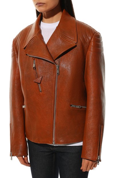 Кожаная куртка PRADA, арт. 58A111-2D02-F0S73, фото 3