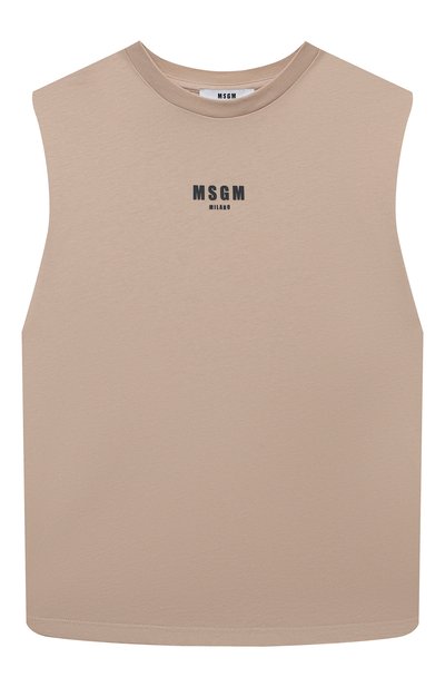 Хлопковая майка MSGM KIDS, арт. S4MSJBTH266