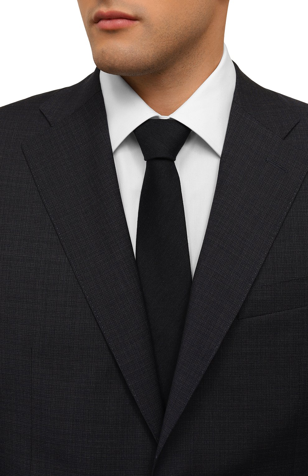 Галстук из вискозы и шелка GUCCI, арт. 765045/4EABC, фото 2