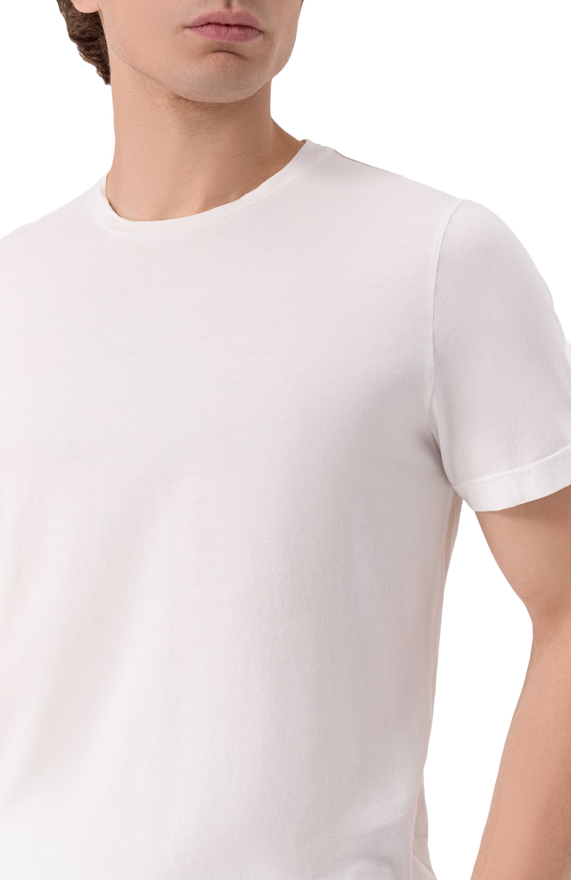 Хлопковая футболка MOORER, арт. MIKE/SI0, фото 5