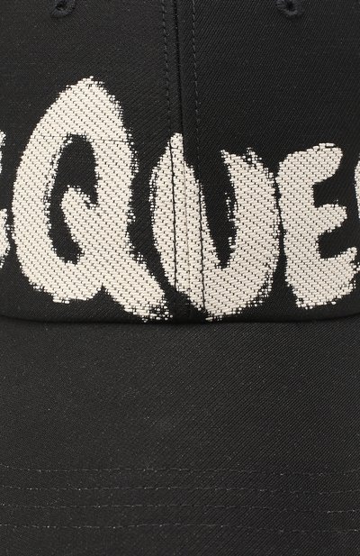 Текстильная бейсболка ALEXANDER MCQUEEN, арт. 624392/4C60Q, фото 3
