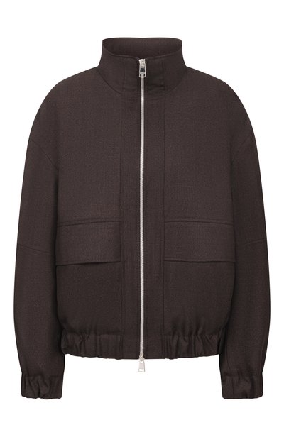 Женский шерстяной бомбер KITON, арт. D62415K0109I