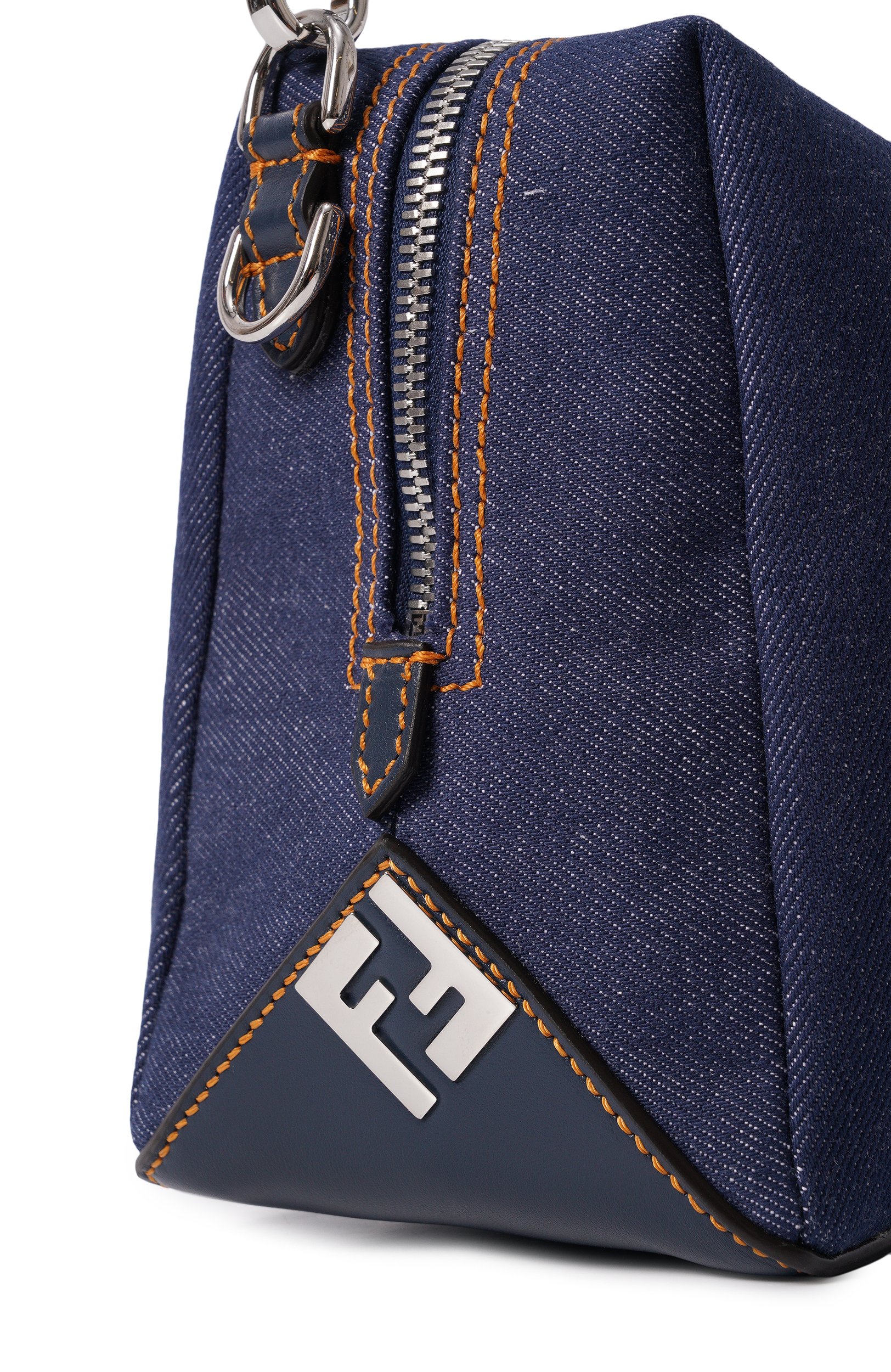 Сумка lui medium FENDI темно-синего цвета по цене 289500 руб., арт. 7VA672/B08X, фото 4 Сумка lui medium FENDI, арт. 7VA672/B08X, фото 4