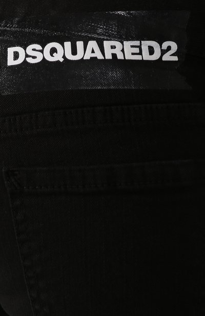 Джинсы DSQUARED2 черного цвета по цене 31150 руб., арт. S75LB0226/S39781, фото 5 Джинсы DSQUARED2, арт. S75LB0226/S39781, фото 5