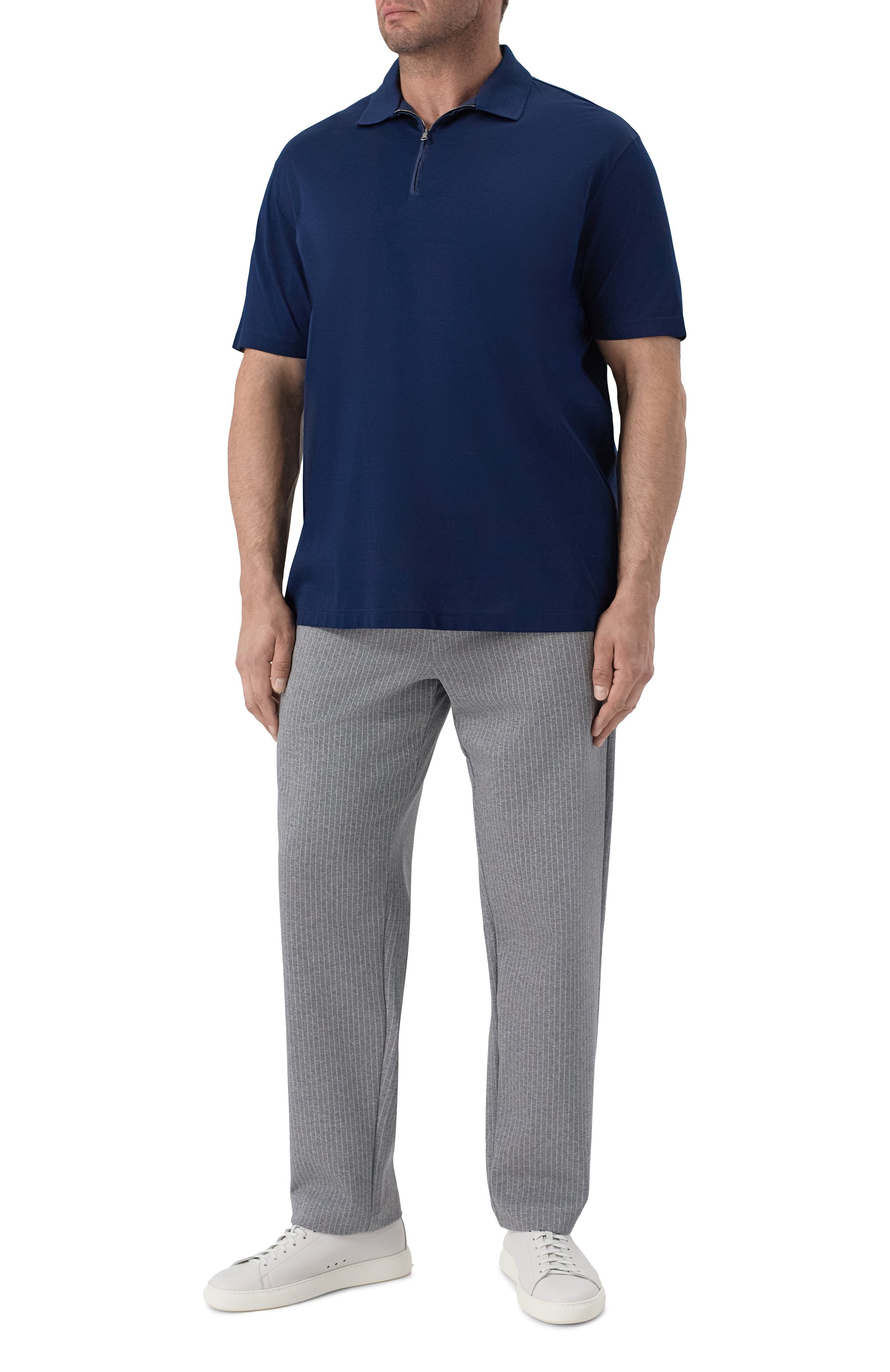 Хлопковое поло PAUL&SHARK, арт. 25411225, фото 2