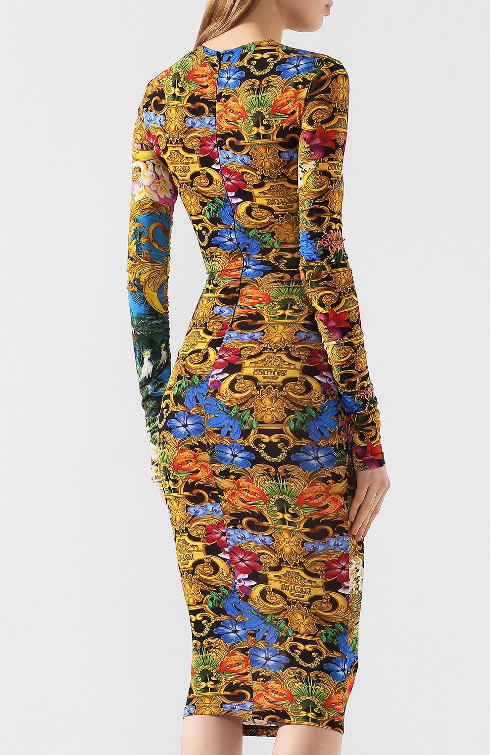 Платье из вискозы VERSACE JEANS COUTURE, арт. D2HVA450-VDP904/S0644, фото 4