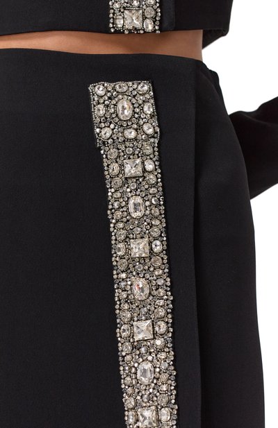 Юбка с отделкой стразами ZUHAIR MURAD, арт. RSK25055/CRCA016, фото 5