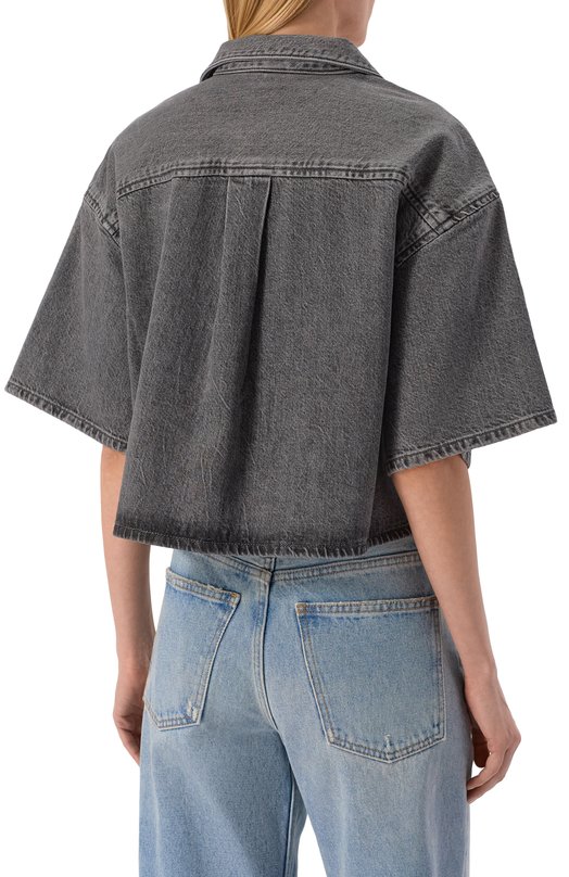 Джинсовая рубашка Alexander Wang 4DC1261973 Серый  4DC1261973 Фото 4