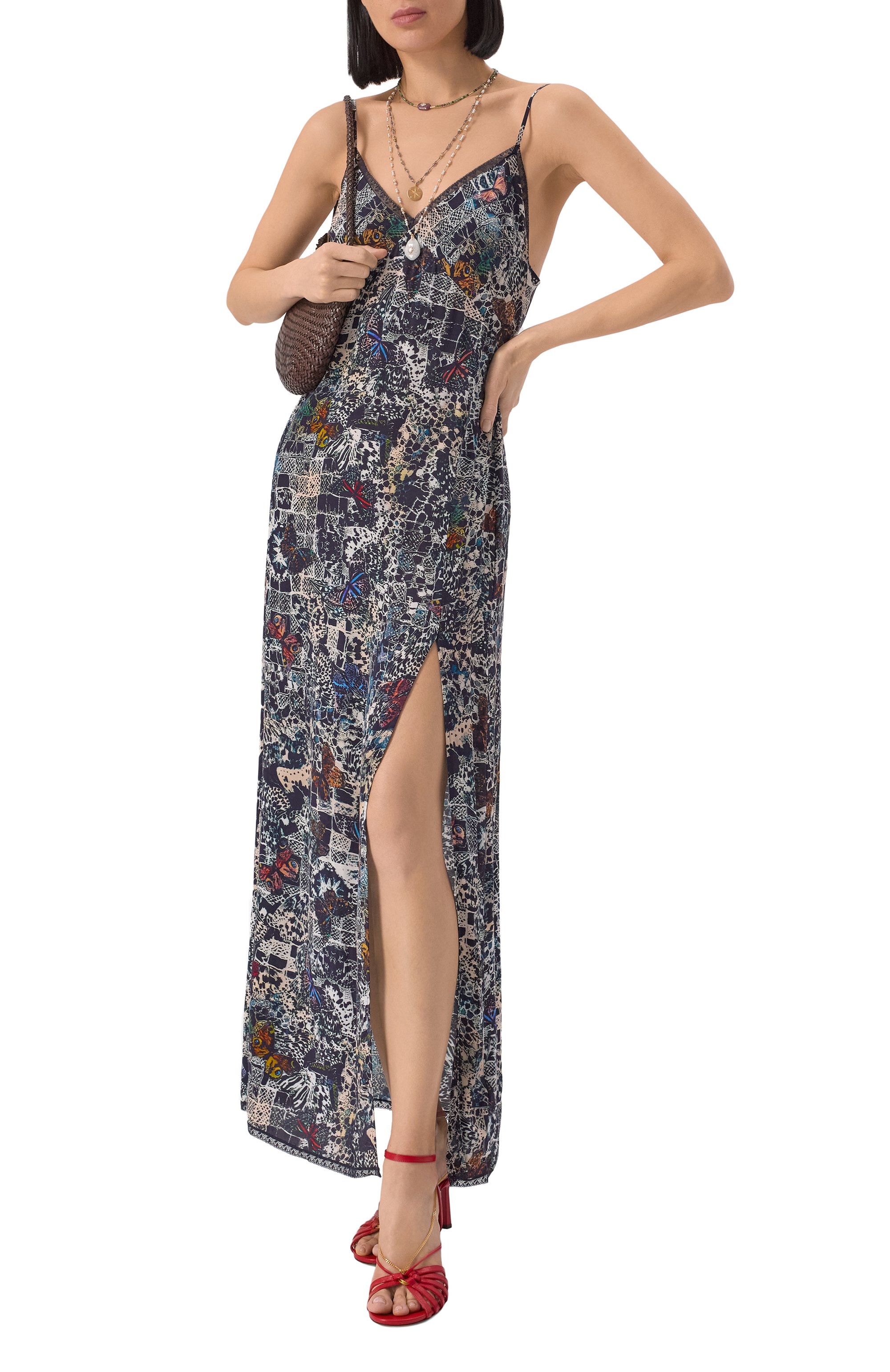 Платье из вискозы ZADIG AND VOLTAIRE, арт. WWDR02501, фото 2