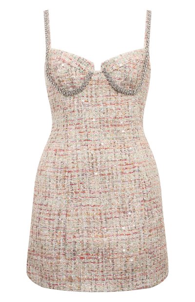 Твидовое платье SELF-PORTRAIT, арт. PF24-168S-C, фото 1