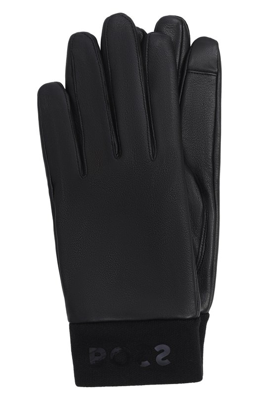 Кожаные перчатки BOSS 50502581 Чёрный 50502581