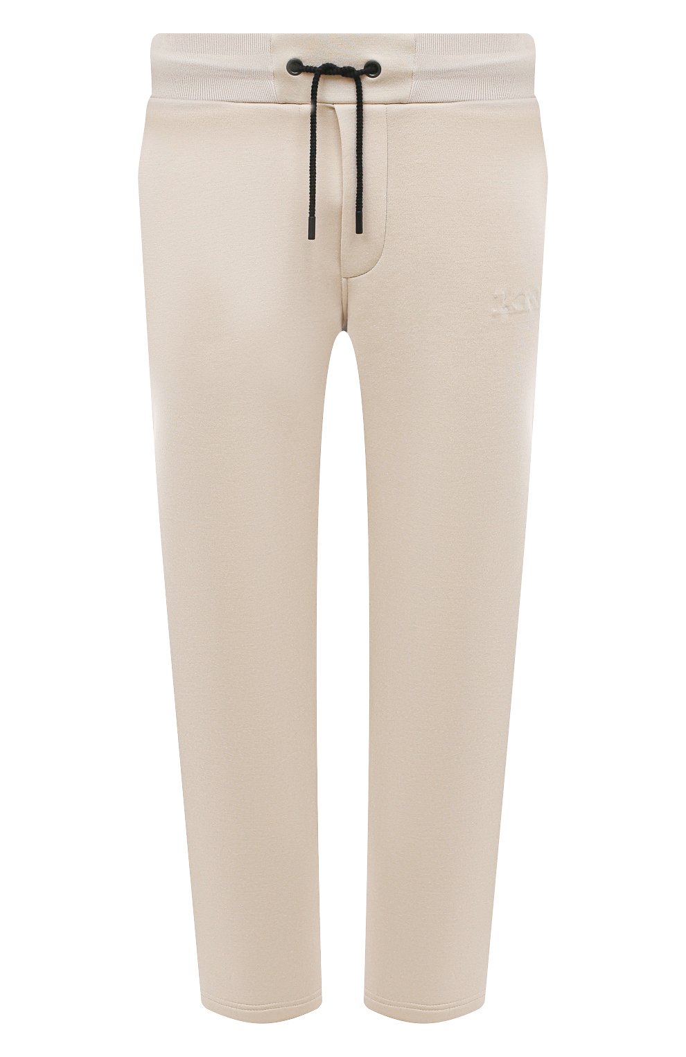 Брюки из вискозы KITON светло-бежевого цвета по цене 83650 руб., арт. UMM0429, фото 1 Брюки из вискозы KITON, арт. UMM0429, фото 1