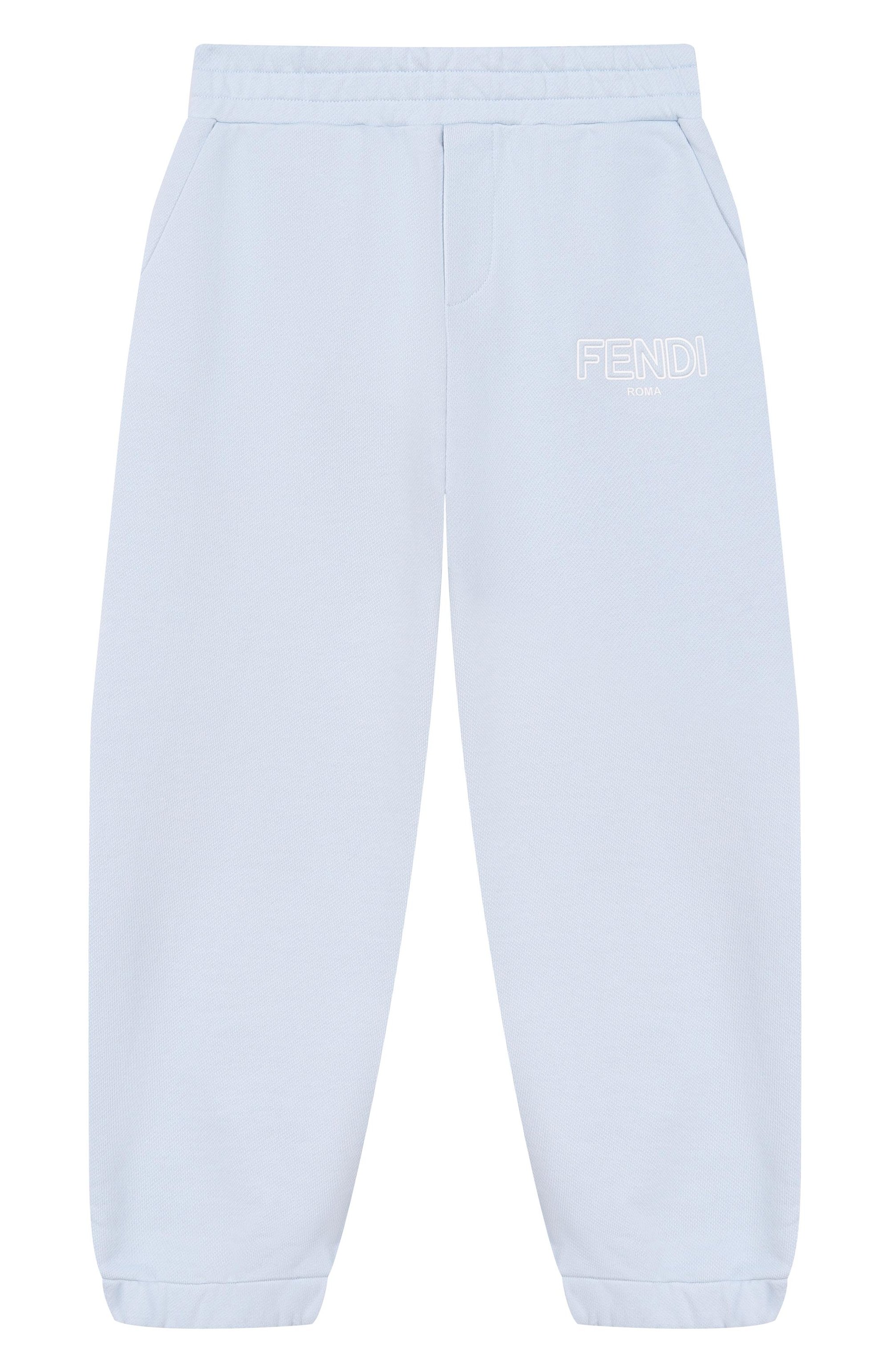 Хлопковые джоггеры FENDI, арт. JUF175/5V0/3A-6A, фото 1