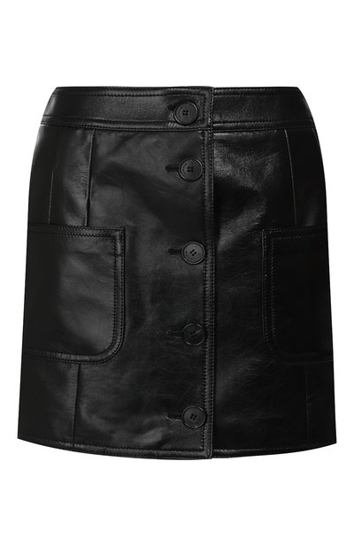 Женская кожаная юбка GIVENCHY, арт. BW40B760E9
