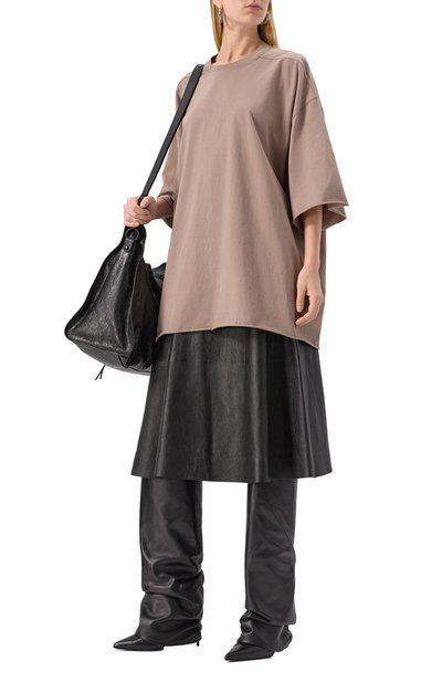 Кожаная юбка BALENCIAGA, арт. 816648/TRS12, фото 2