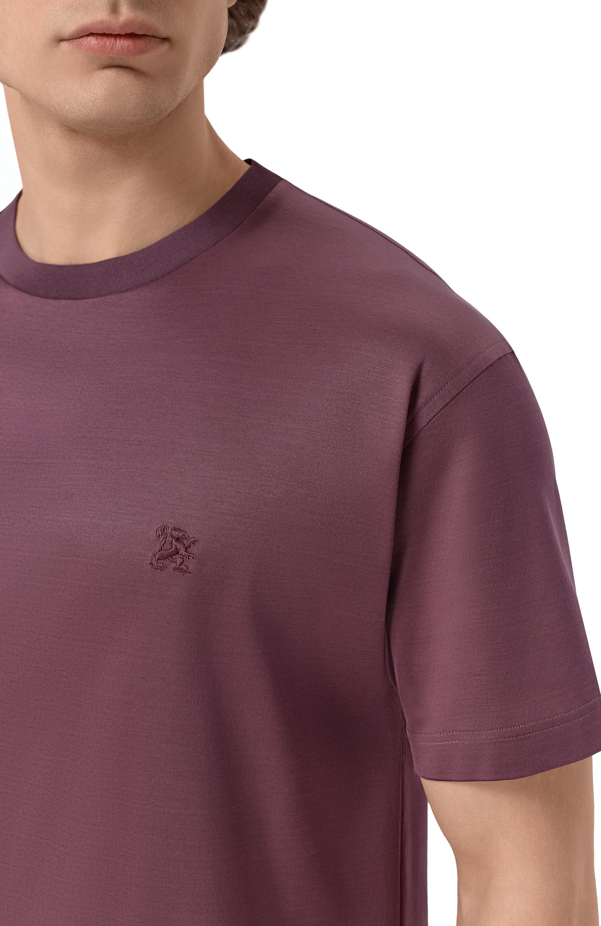 Хлопковая футболка ZILLI, арт. TSR02AM0100VLE000, фото 5