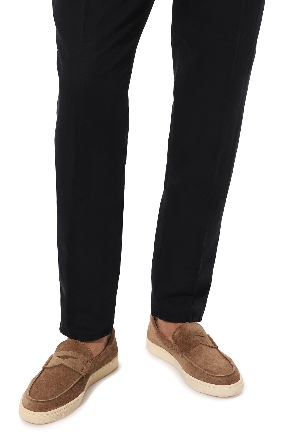 Замшевые слипоны BRUNELLO CUCINELLI, арт. MZUSILN285, фото 3