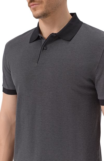 Хлопковое поло BOSS, арт. 50555172, фото 5