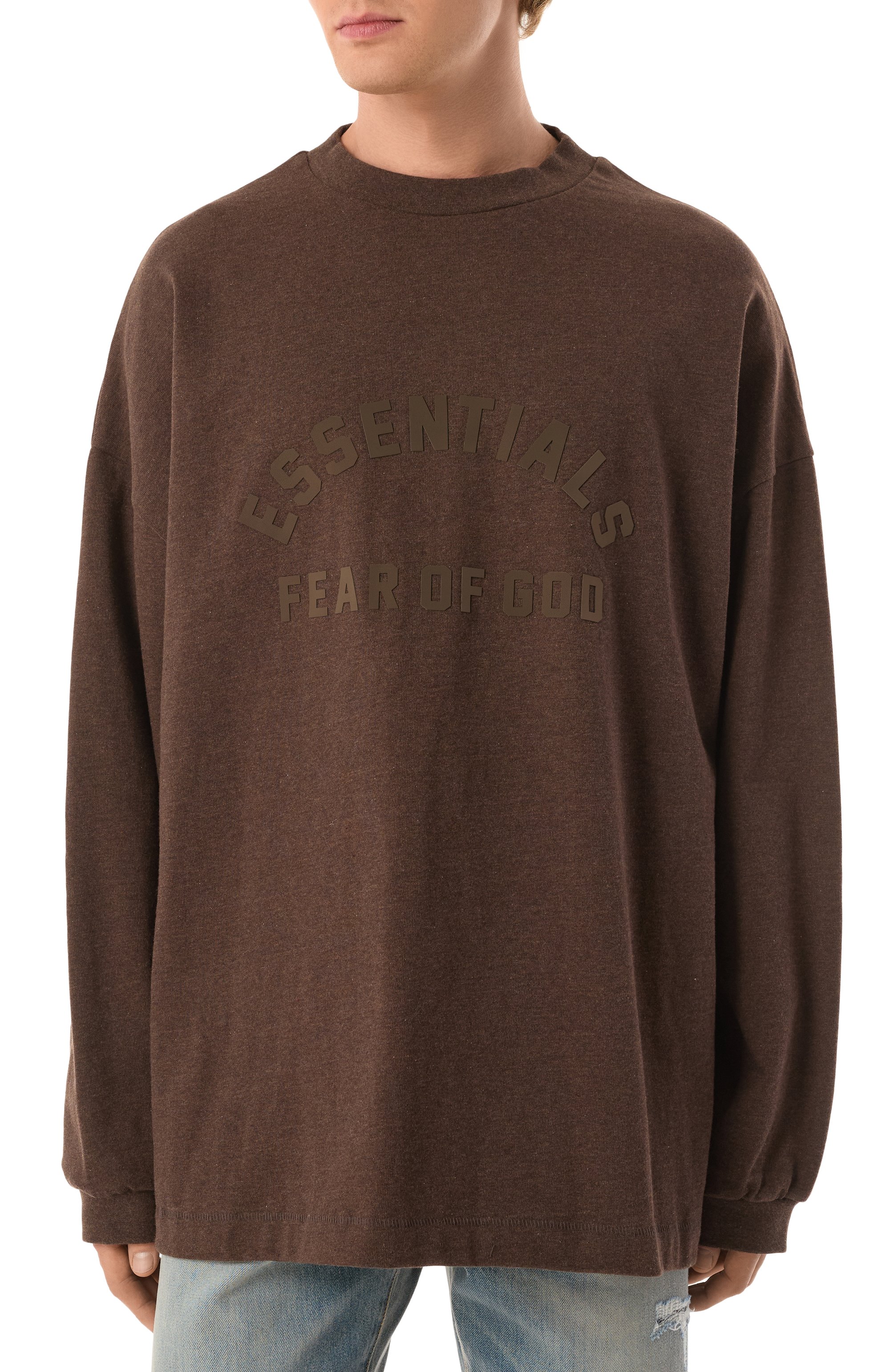 Хлопковый лонгслив FEAR OF GOD, арт. 125SU242012F-M-353, фото 3