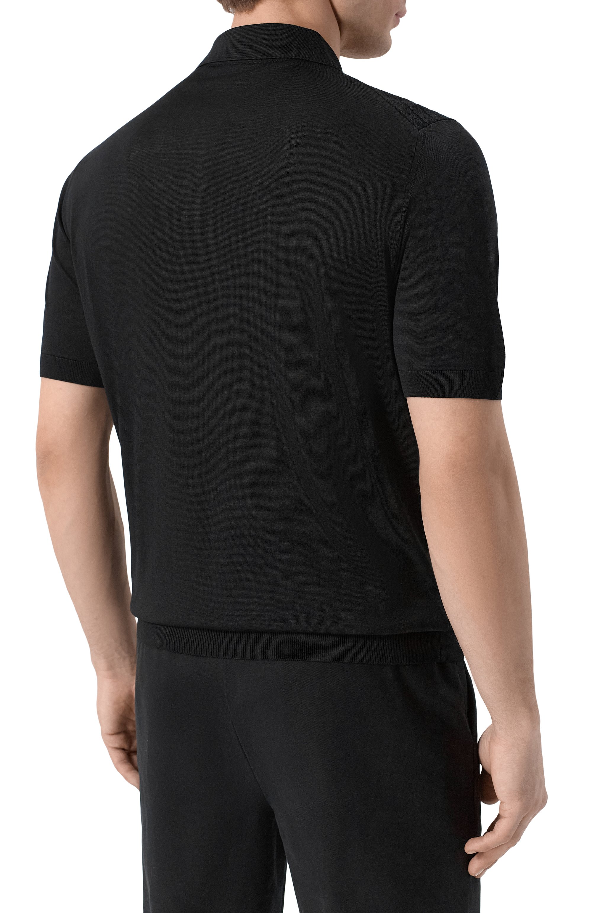 Поло из шелка и хлопка STEFANO RICCI, арт. K212038P31/F26194, фото 4