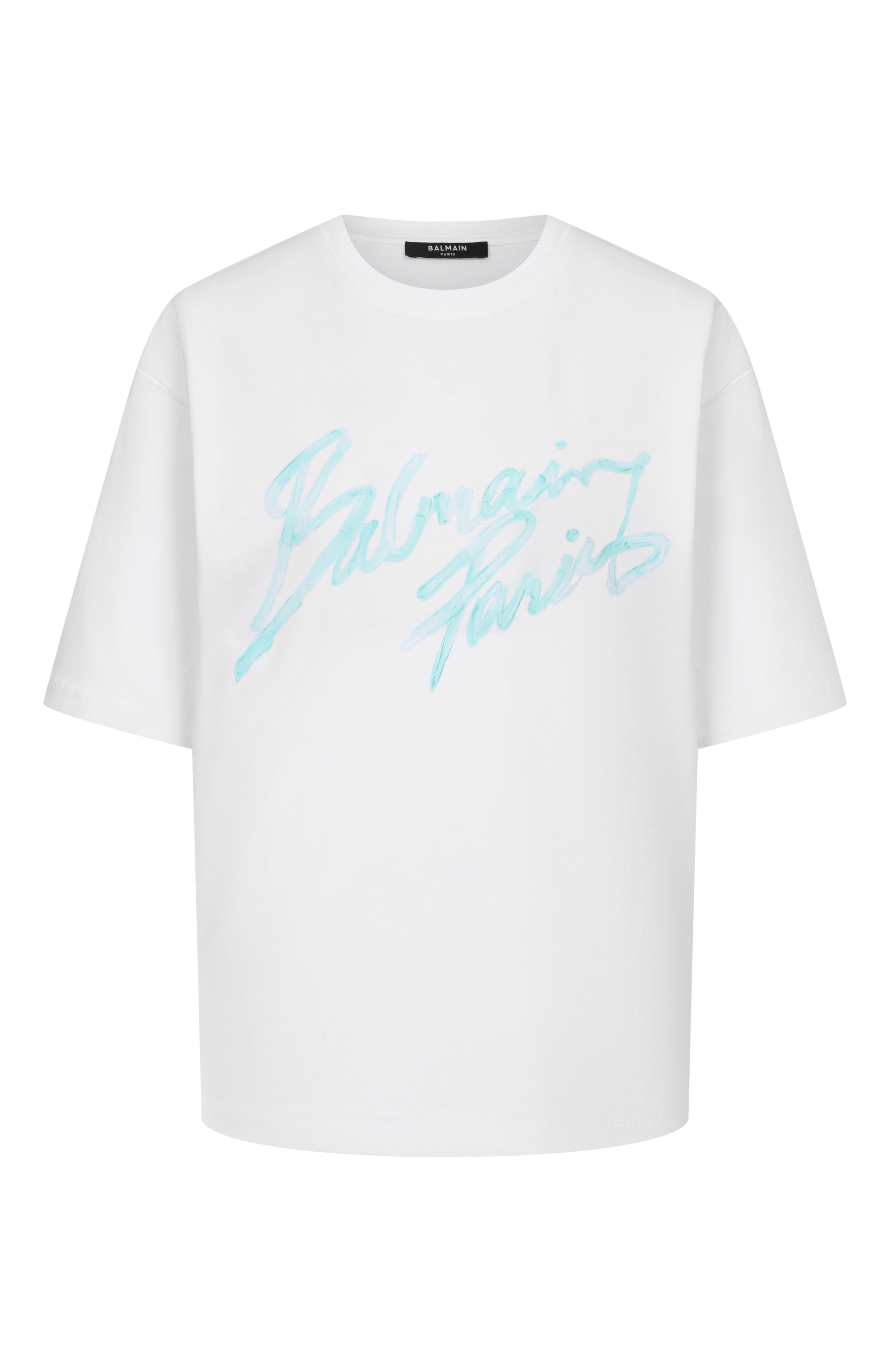 Хлопковая футболка BALMAIN, арт. GF1EG110/BD41, фото 1