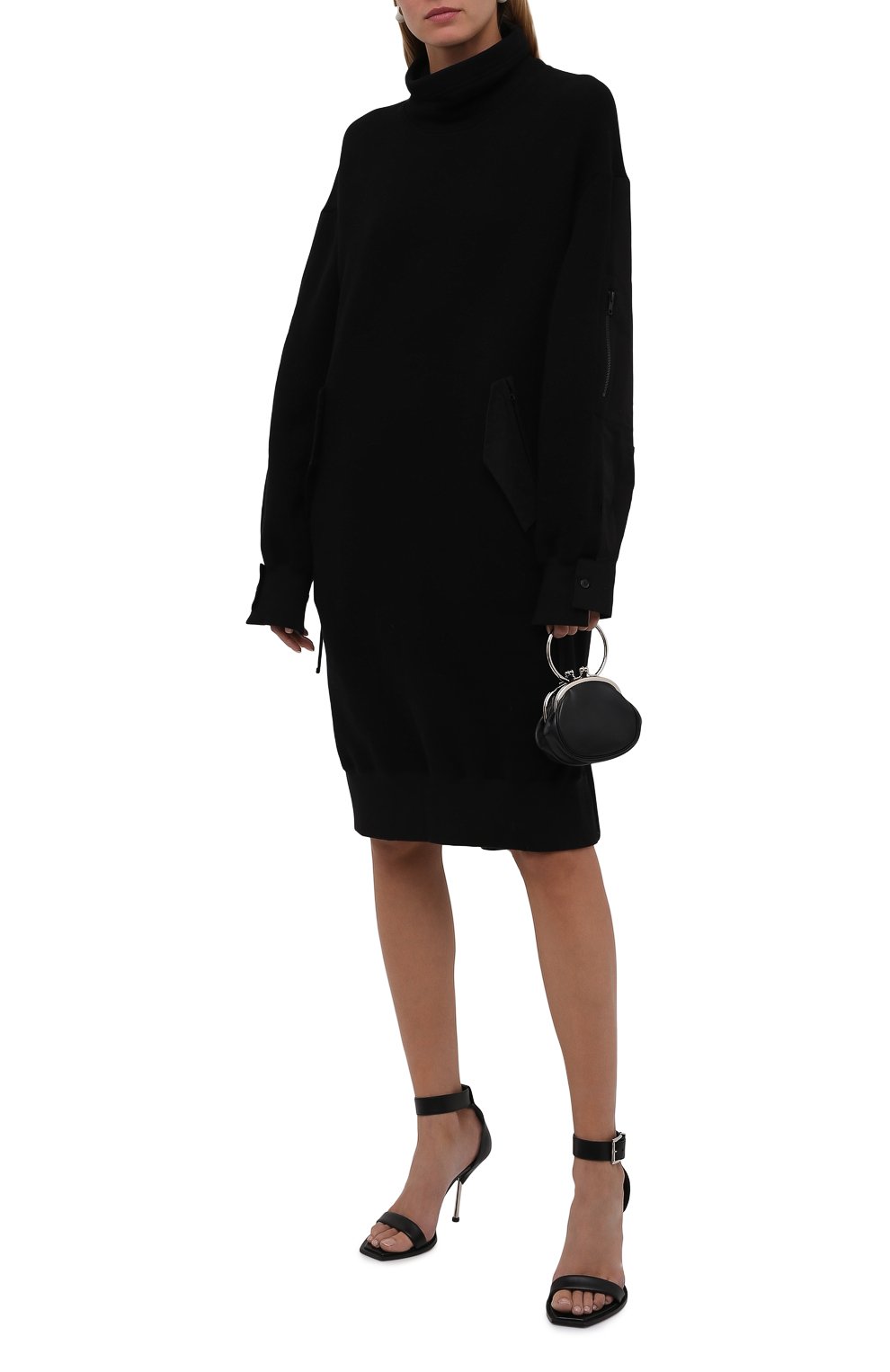 Хлопковое платье YOHJI YAMAMOTO, арт. FM-D51-802, фото 2