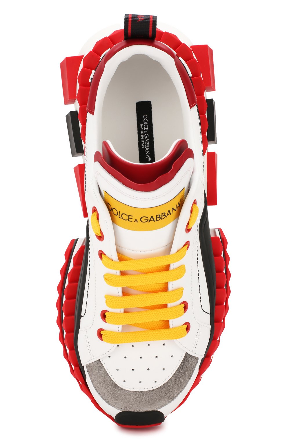 Комбинированные кроссовки super king DOLCE & GABBANA, арт. CS1649/AZ692, фото 5