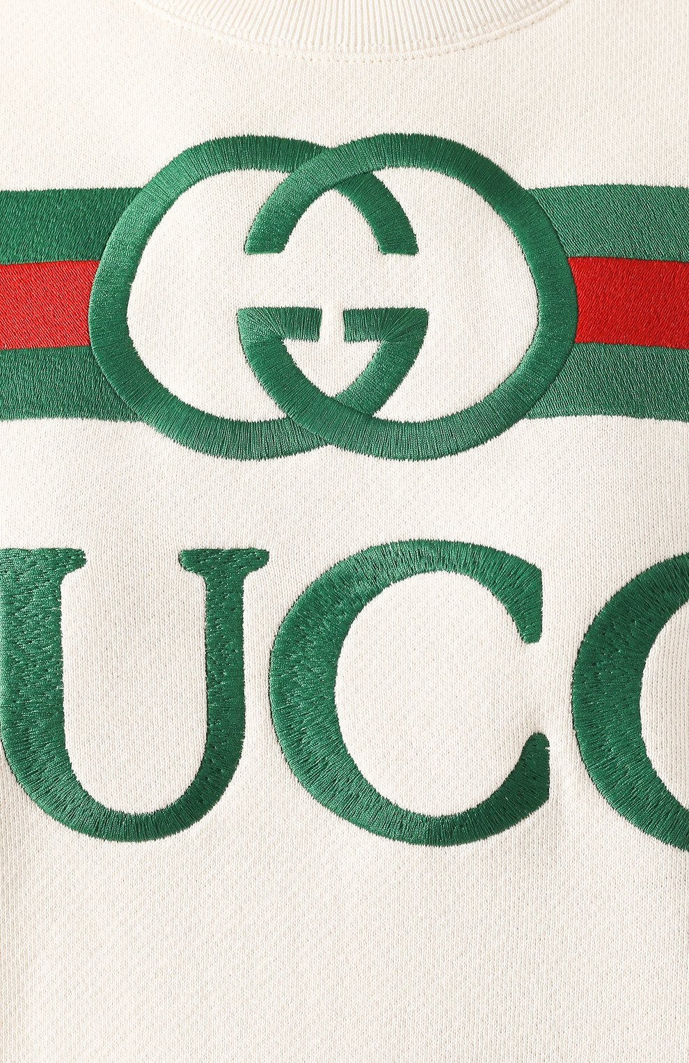 Хлопковый свитшот GUCCI бежевого цвета по цене 79950 руб., арт. 469250/XJCCG, фото 5 Хлопковый свитшот GUCCI, арт. 469250/XJCCG, фото 5