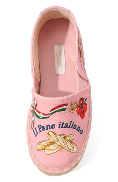 Текстильные эспадрильи DOLCE & GABBANA, арт. D11128/AR368/24-28, фото 4