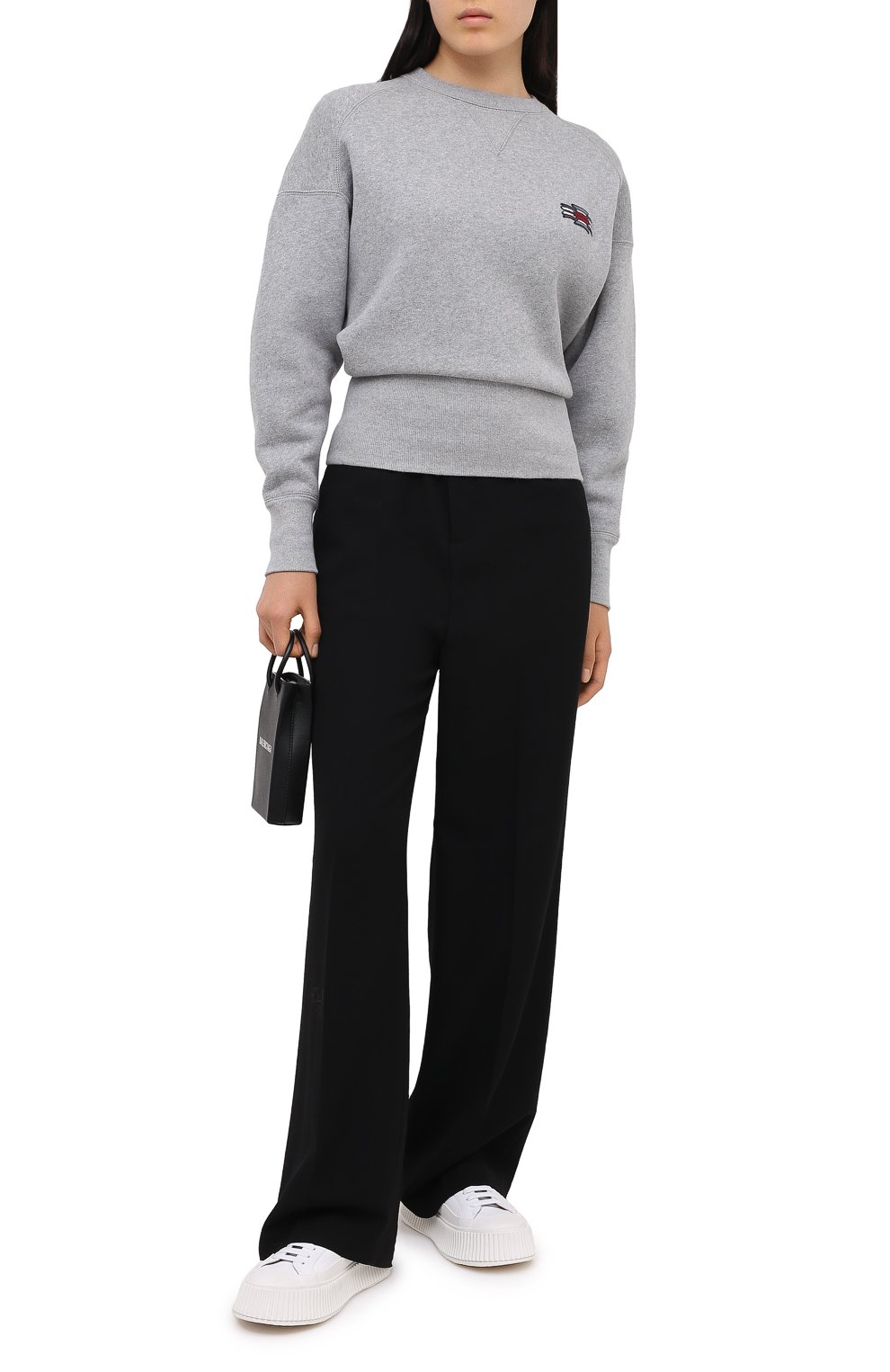 Хлопковый свитшот ISABEL MARANT ETOILE, арт. SW0254-20A055E/TEL0YA, фото 2