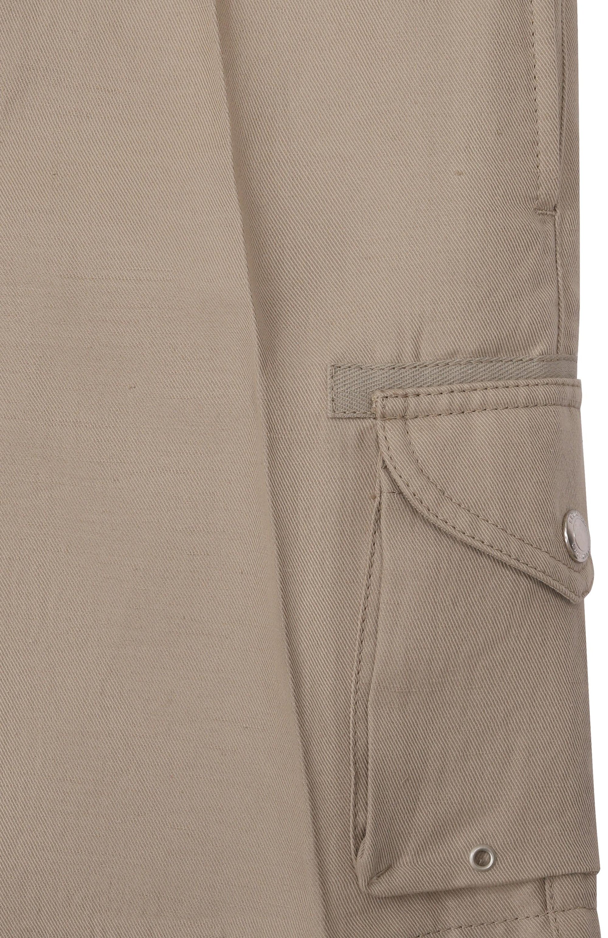 Шорты изо льна и хлопка BRUNELLO CUCINELLI, арт. BH255P909C, фото 3