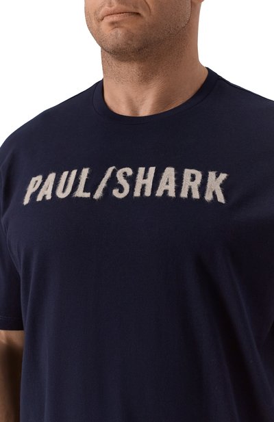 Хлопковая футболка PAUL&SHARK, арт. 15311648/3XL, фото 5