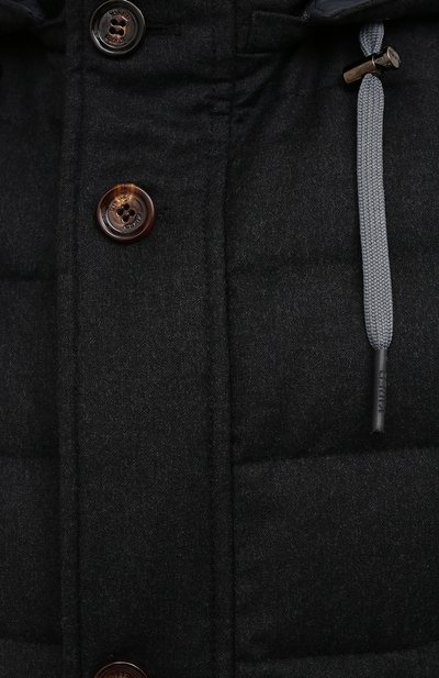 Пуховый жилет KIRED темно-серого цвета по цене 140500 руб., арт. WKISHBW7405003000, фото 5 Пуховый жилет KIRED, арт. WKISHBW7405003000, фото 5