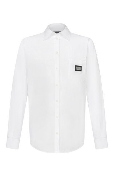 Мужская хлопковая рубашка DOLCE & GABBANA, арт. G5JG4T/GK006
