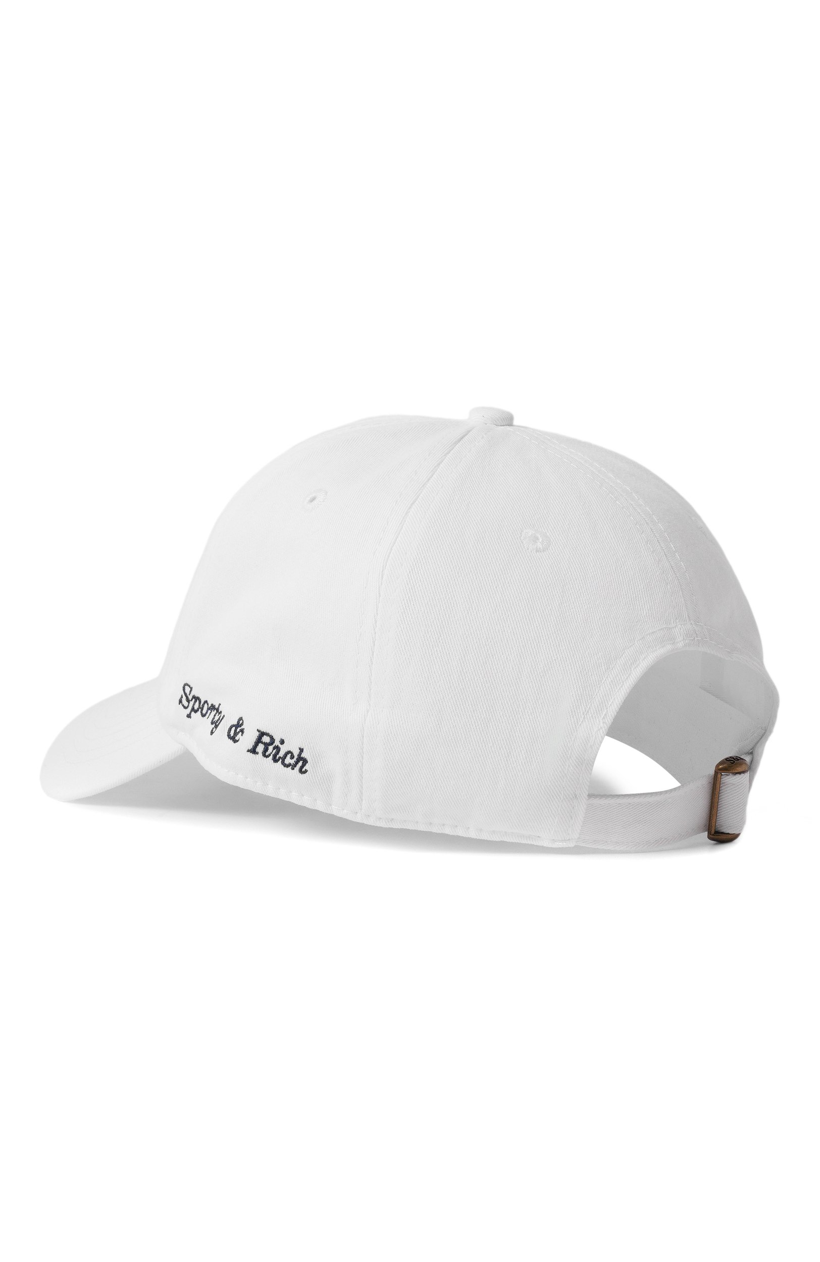 Хлопковая бейсболка SPORTY AND RICH, арт. AC04073001WH01, фото 2