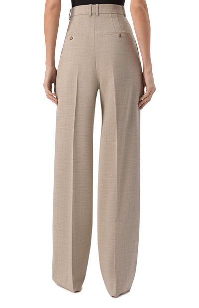 Шерстяные брюки SAINT LAURENT, арт. 824389/Y5K17, фото 4