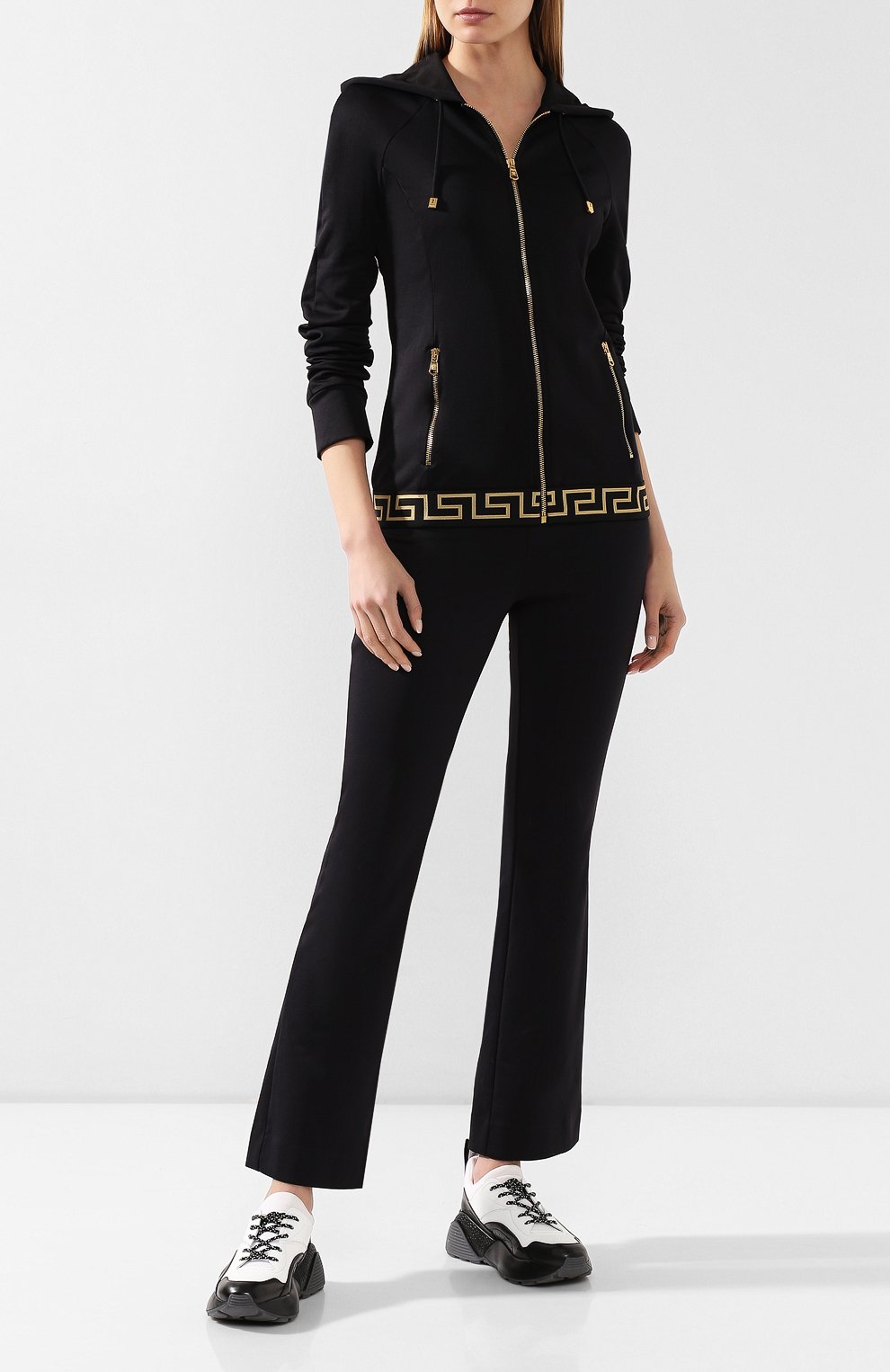 Толстовка VERSACE черного цвета по цене 67650 руб., арт. AGD01037/AC00233, фото 2 Толстовка VERSACE, арт. AGD01037/AC00233, фото 2
