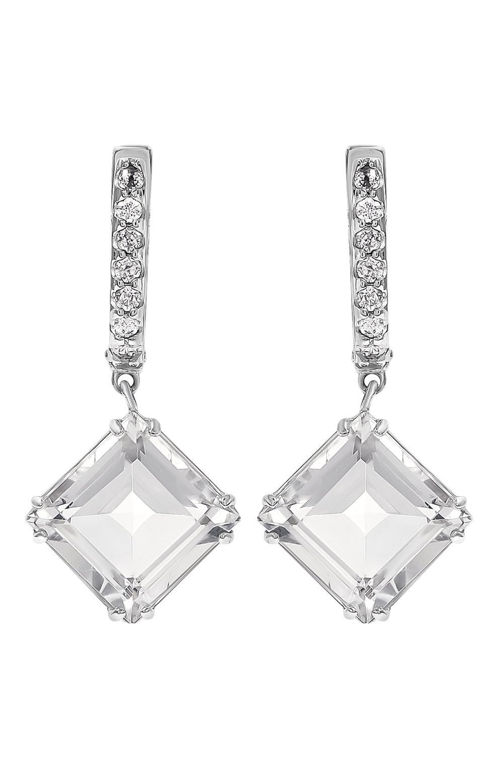 Серьги serene MOONKA прозрачного цвета по цене 16900 руб., арт. rmb-er-crs, фото 1 Серьги serene MOONKA, арт. rmb-er-crs, фото 1