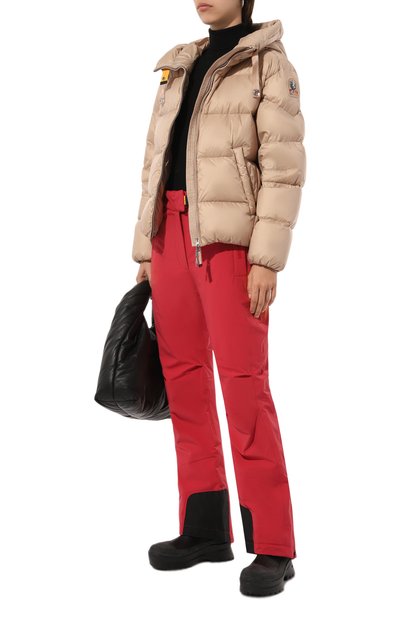 Утепленные брюки PARAJUMPERS красного цвета по цене 46950 руб., арт. PWPAPC33, фото 2 Утепленные брюки PARAJUMPERS, арт. PWPAPC33, фото 2