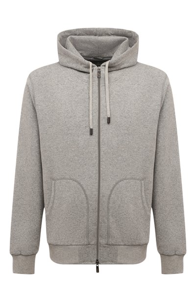 Толстовка из хлопка и шерсти CAPOBIANCO, арт. 17M407.TF00./58, фото 1